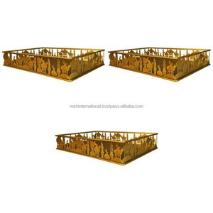 ถาดเสิร์ฟอาหาร2023รอมฎอนสองชั้นพร้อมขายึดถาดแปดเหลี่ยม - Product Image 6