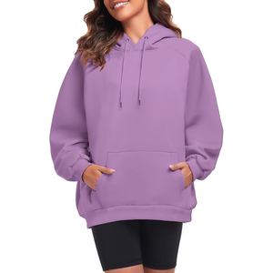Sudadera con capucha para mujer, mezcla de energía, forro polar, cómoda Sudadera con capucha para mujer, algodón coreano de talla grande regular - Product Image 3