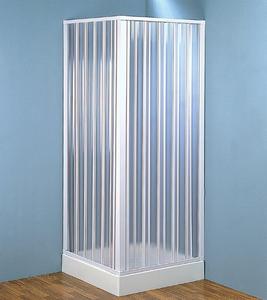 Box Doccia Angolare a Soffietto Sky in Acrilico Cm. 60-80 X 60-80 X 185 H - Product Image 1