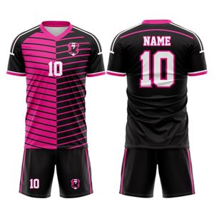 Haute qualité Polyester séchage rapide ensemble Sublimation maillots de Football avec pantalon pour petits garçons hommes maillot de football maillot de football - Product Image 3