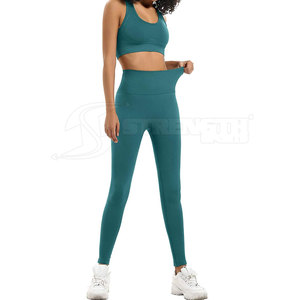 Conjuntos de Yoga de verano para mujer, conjunto de Yoga de dos piezas de talla grande, conjunto de yoga activo para mujer - Product Image 2