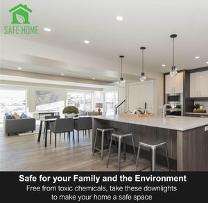 Clar hybec nhôm Thêm Slim 6W/12W/20W/24W Led lõm Spotlight Downlight phòng tắm năng lượng hiệu quả chiếu sáng trang trí - Product Image 5