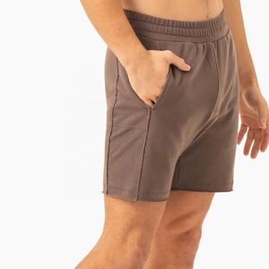 Haute qualité personnalisé XS taille été athlétique Gym entraînement Shorts pour hommes solide motif maille vêtements de sport décontracté Anti-rides haut - Product Image 4