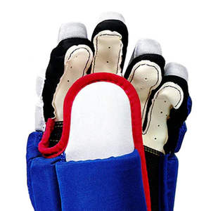Gants de hockey sur glace toutes saisons JAZO INDUSTRIES, adhérence solide de la paume, rembourrage léger, confortables, durables, antidérapants, isolés thermiquement - Product Image 5