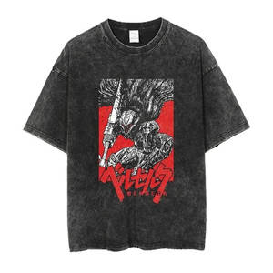 Prix raisonnable grande taille hommes lavage à l'acide t-shirt conception de logo personnalisé hommes lavage à l'acide t-shirts - Product Image 1