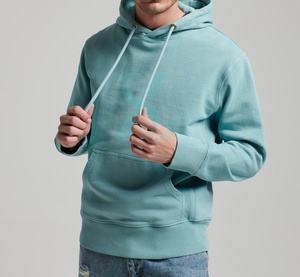 Customized Design Pullover Hoodies for Men 100% Cotton <b>Top</b> <b>Thermal</b> Quality Casual Wear with Embroidered Custom Screen-Printing - Product Image 6