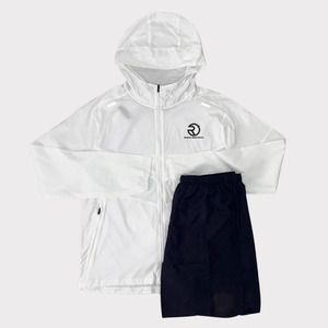 Vente en gros de coupe-vent personnalisé pour hommes ensemble de short confortable et respirant en nylon pour hommes prix raisonnable logo personnalisé OEM - Product Image 6