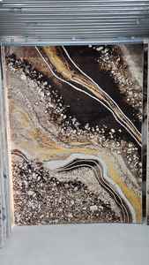 Tapis moderne à poils longs de qualité supérieure en polypropylène tissé à motif floral pour la maison, le salon - Product Image 3