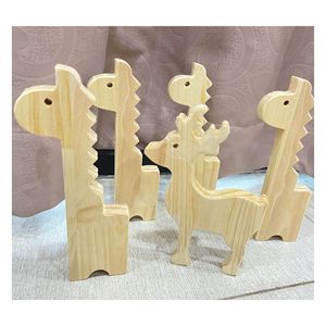 Jouet d'équilibre Animal en bois jouets éducatifs d'apprentissage préscolaire empilables en bois unisexe en bois - Product Image 2