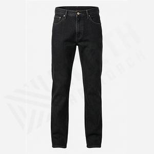 Nouveau design, jeans slim pour hommes d'affaires, style tendance, couleur unie, qualité supérieure, bas décontractés, automne-hiver - Product Image 1
