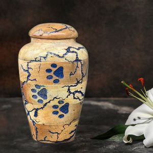Urne pour animaux de compagnie en bois moderne et écologique de luxe gravée sur mesure pour chiens et chats souvenir de crémation commémoratif personnalisé pour bébés - Product Image 3