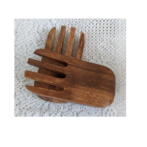 Vaisselle en bois de service à salade fourchette cuillère ensemble Logo personnalisé cuisson servir utilisation pour au meilleur morceau de qualité - Product Image 2