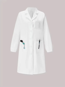 Venta al por mayor de alta calidad con cuello en V transpirable cómodo uniforme de enfermera de verano Hospital uniforme de enfermera - Product Image 4