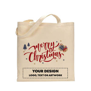 Christmas Bells Cotton <b>Bags</b> Festive Decorative Accessories for Holiday Season - Product Image 2