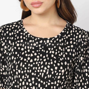 Camiseta de Algodón de Punto Informal de Invierno para Mujer de Primera Calidad, Servicio OEM, Secado Rápido y Transpirable - Product Image 1