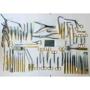 Ensemble d'instruments de rhinoplastie complet avec 82 pièces, ensemble d'instruments de chirurgie ORL en plastique - Product Image 2