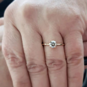 เครื่องประดับอัญมณีสีขาวบุษราคัมสำหรับผู้หญิงแหวนเงินสไตล์ Boho เครื่องประดับ925เงินสเตอร์ลิงทำด้วยมือของขวัญสำหรับคุณแม่ - Product Image 1