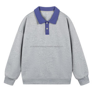 Suéter de Cuello Polo de Manga Larga para Hombre de Alta Calidad, Jersey de Moda, Camiseta Polo, Talla Grande, Antiarrugas, Camisetas Polo Personalizadas - Product Image 6