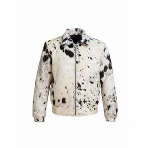 Chaqueta Bomber de Cuero Vacuno Auténtico con Camuflaje Unisex, Diseño de Primera Calidad, 100% Nuevo Estilo, con Logotipo Personalizado - Product Image 1