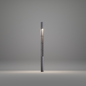 Curvex 200cm Poteau d'éclairage extérieur en aluminium LED IP65 durable et étanche pour rue publique et zones commerciales - Product Image 3