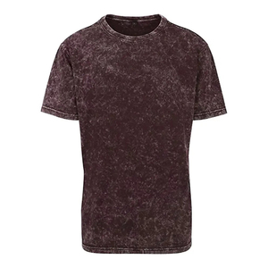 Qualité supérieure Dernière conception T-shirts délavés à l'acide pour hommes Street Wear avec des couleurs unies Tailles adultes Unisexe Slim Fit - Product Image 1