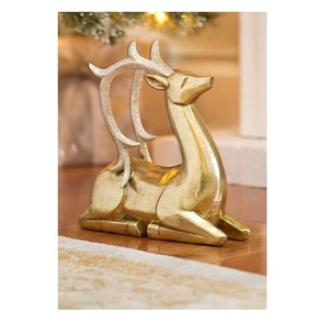 Décoration de Noël cadeau dessus de table nouveau Design renne meilleure vente renne doré de haute qualité lot de 2 - Product Image 6