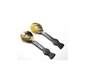 ช้อนสลัดทำจากเขาสัตว์ คุณภาพดีที่สุด สไตล์โมเดิร์น อุปกรณ์ครัว ช้อนเสิร์ฟสลัด ช้อนอาหาร ราคาสมเหตุสมผล - Product Image 1