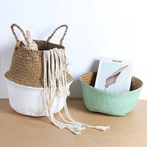 Cesta plegable para el vientre de hierba marina, elección caliente, cestas de almacenamiento de algas marinas ecológicas, precios al por mayor - Product Image 6