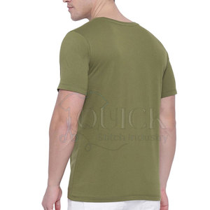 Meilleures ventes de t-shirts Slim Fit pour hommes Quick Dry & 100% Cotton Custom Design Factory Wholesale - Product Image 4