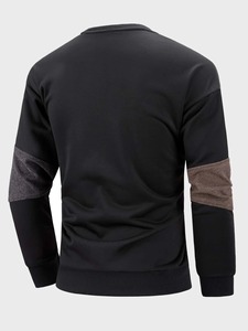 Sweat-shirt décontracté en molleton de coton pour homme 2026 – Qualité supérieure, respirant, pull d'hiver, logo personnalisé, OEM, ODM, vente en gros - Product Image 2
