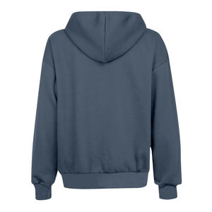 Sweats à capuche unis à fermeture éclair pour femmes Sweat à capuche en molleton de haute qualité imprimé personnalisé Baggy Boxy Fit Zip Up Sweats à capuche et sweat-shirts pour femmes - Product Image 6