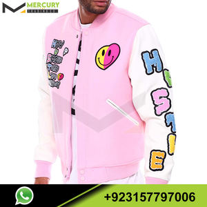 เสื้อแจ็คเก็ต Lettermen,สินค้ามาใหม่เสื้อแจ็คเก็ตผู้ชายทนทานสำหรับฤดูหนาว - Product Image 6