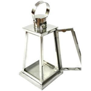 Wholesale Custom Handmade Iron Glass Metal Candle <b>Lanterns</b> Jars Home Decoration for <b>Christmas</b> Occasions Manufacturer Customized - Product Image 4