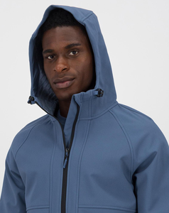 Veste Softshell Homme Imprimée Personnalisée Qualité Supérieure Style Vintage Urbain Imperméable Coupe-Vent à Capuche Hiver Extérieur Lettre - Product Image 5