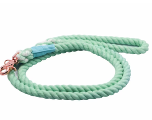 Green Dog Rope <b>Leash</b> <b>Pet</b> Supplies Accessory Customized Colored Cotton Rope Handmade Dog <b>Leash</b> <b>Pet</b> <b>Leash</b> Set - Product Image 1