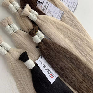 Nasa Hair Precio al por mayor Bulk Remy Virgin Hair Extensions Machine Doble trama recta 100 gramos Todos los colores 10 pulgadas Vietnamita - Product Image 1