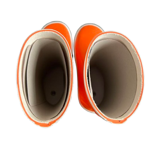 Bottes <span class=keywords><strong>de</strong></span> <span class=keywords><strong>pluie</strong></span> en caoutchouc mi-mollet imperméables pour enfants avec doublure en coton Chaussures d'extérieur légères pour garçons et filles - Product Image 4