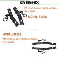 Système de sonorisation compact à deux voies de 12 pouces, accessoire audio professionnel, système de montage pour enceintes Line Array de 8 pouces, matériel pour enceintes.