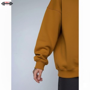 Sudadera con Capucha Extra Grande de Invierno para Mujer, con Estampado Personalizado en la Parte Delantera, Tejido de Poliéster/Algodón - Product Image 4