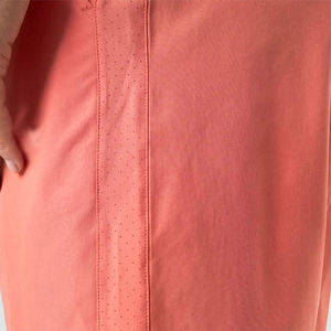 Pantalones cortos deportivos de color rosa Coral para hombre, ligeros, entrenamiento de gimnasia, cintura elástica informal de verano - Product Image 6