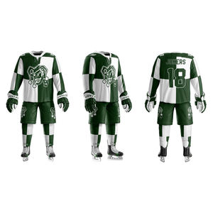 เสื้อฮอกกี้น้ำแข็งแบบมีฮู้ด ขายดีที่สุด ปี 2025 ราคาถูก ขายส่ง แบบเปล่า ออกแบบชุดฮอกกี้น้ำแข็งของคุณเองได้ - Product Image 5