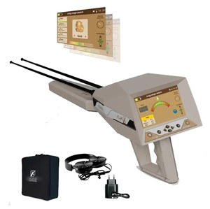 Detector de Metales y Oro de Largo Alcance Troy, Sistema Dual, Escáner de Suelo 3D, Dispositivo Localizador de Tesoros Subterráneos Profesional - Product Image 1