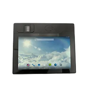 Tablet biométrico celular android com scanner de impressão digital certificado fbi para identificação nacional