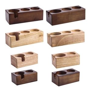 Long support de verre en bois de qualité supérieure élégant organisateur élégant parfait pour la table de comptoir d'affichage ou l'utilisation de la cuisine en gros de l'Inde - Product Image 3