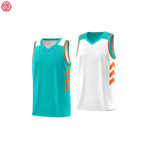 เสื้อเจอร์ซีย์บาสเก็ตบอลเสื้อบาสเก็ตบอลพิมพ์โลโก้ออกแบบได้ตามต้องการ - Product Image 4