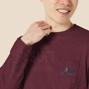 Chemise à manches longues en coton 100% respirant pour le travail, style décontracté, idéale pour les réunions de travail, les affaires et l'usage quotidien - Product Image 4