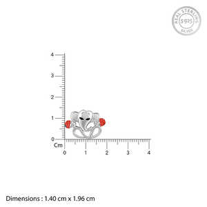 Silver Gajanana Rakhi Fashion <b>Charm</b> <b>for</b> <b>Bracelet</b> - Product Image 6