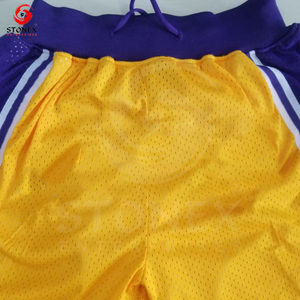 Pantalones cortos de verano de alta calidad con estampado de pantalla con bolsillos pantalones cortos de béisbol para hombres LOGOTIPO personalizado Highstreet - Product Image 2