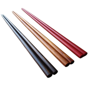 Baguettes en bois forme personnalisée et Logo baguettes en bambou naturel chinois haut de gamme pour fournitures de cuisine à la maison d'hôtel - Product Image 6