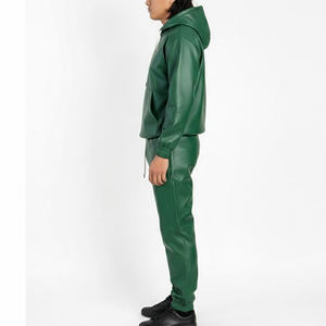 Producto Más Vendido, Traje Deportivo de Cuero para Hombre de Manga Larga, Nuevo Diseño 2026, Traje Deportivo de Cuero Moderno para Hombre en Venta - Product Image 3